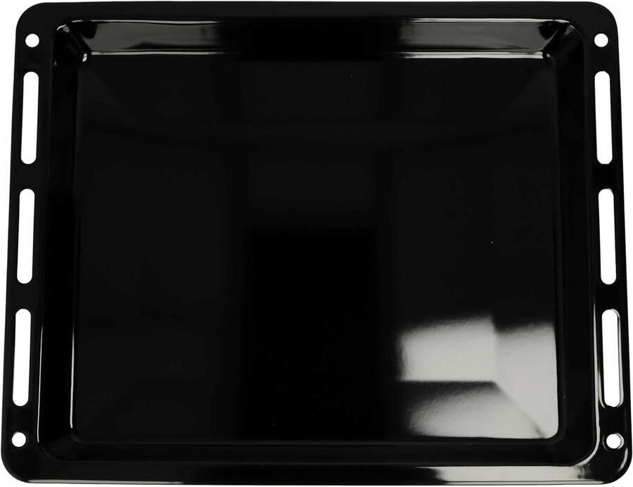 Bakplaat Oven Bakblik Ovenplaat Bakken van Gebak Met Antiaanbaklaag 45.7 x 36.5 x 4 cm Zwart