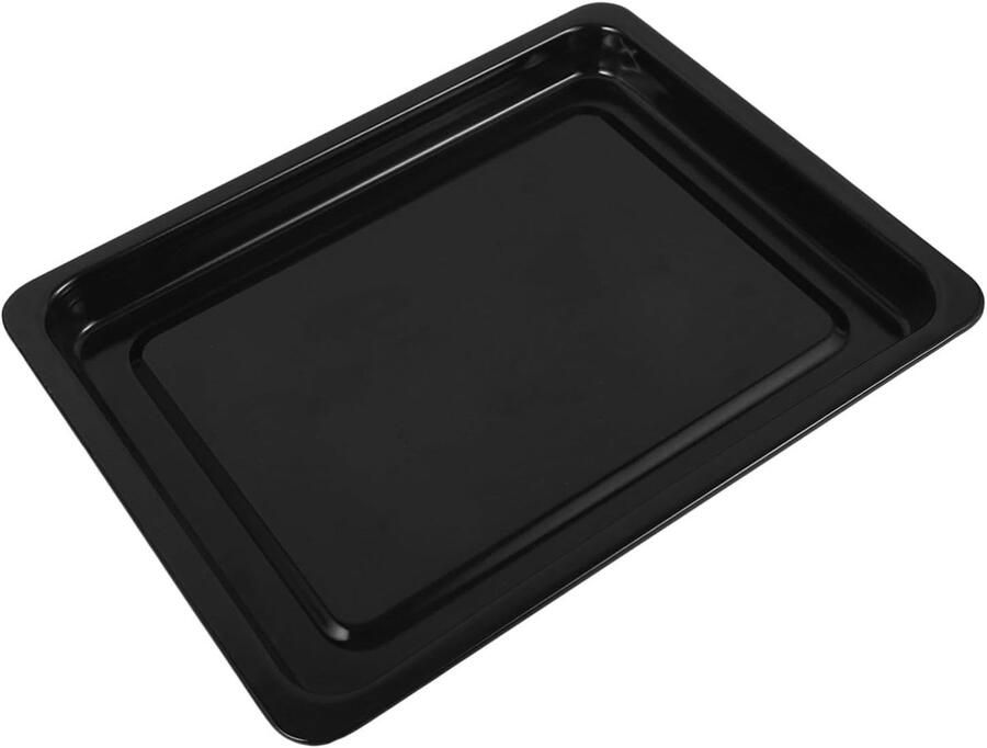 Bakplaat Oven Bakvorm Braadslede Keuken Bakken Compact Formaat 31x24x2cm Zwart