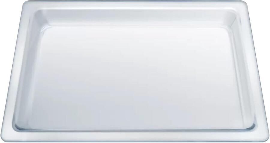 Bakplaat Oven Glazen Pan Bakken en Braden Hittebestendig Glas 1060 gram Transparant