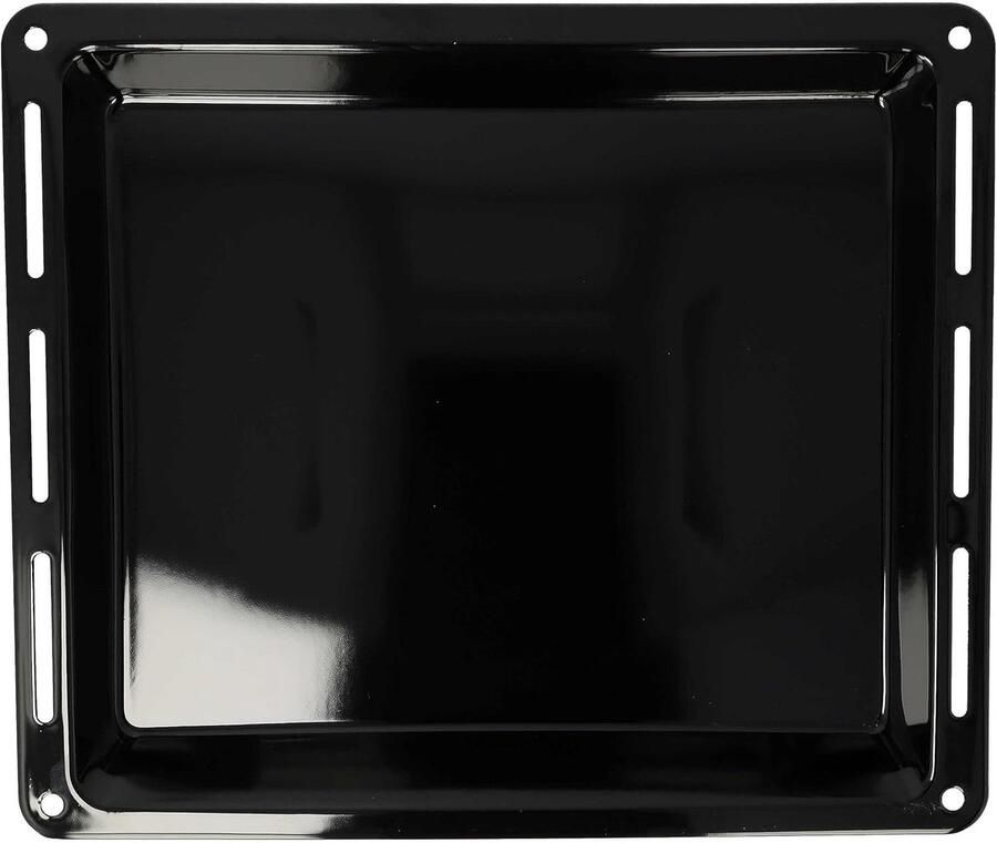 Bakplaat Oven Ovenplaat Bakken en Braden Antiaanbaklaag 44.5 x 37.5 cm Zwart