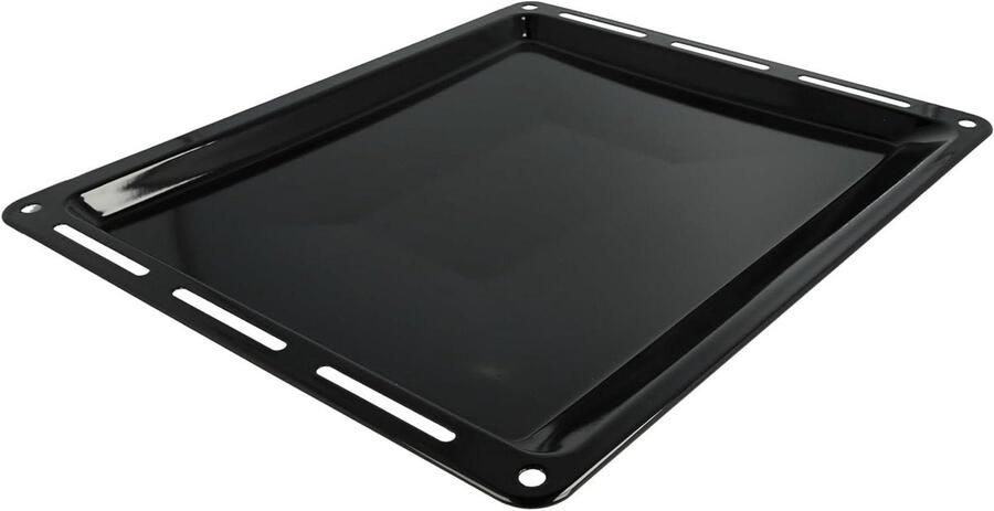 Bakplaat Oven Ovenplaat Bakvorm Koekjes Bakken Antiaanbaklaag 44.5 x 37.5 x 2.5 cm Zwart