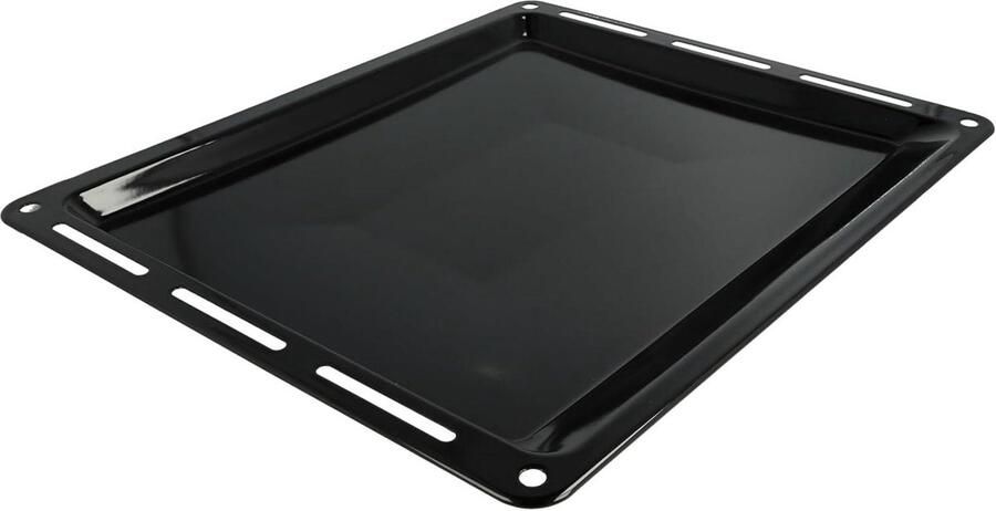 Bakplaat Oven Ovenplaat Bakvorm Bakken van Gebak Antiaanbaklaag 44.5 x 37.5 x 3.5 cm Zwart