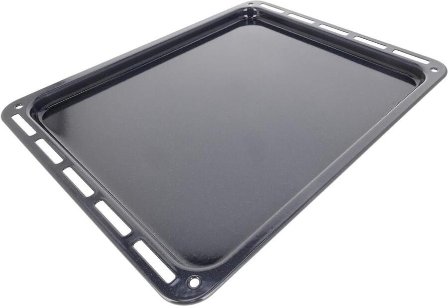 Bakplaat Oven Ovenplaat Emaille Bakken en Roosteren Gelijk aan origineel 450 x 375 mm Zwart
