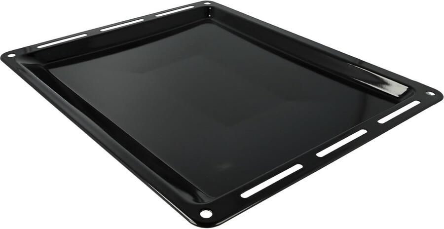 Bakplaat Oven Ovenplaat Bakken en braden Antiaanbaklaag 42.2 x 37.5 cm Zwart