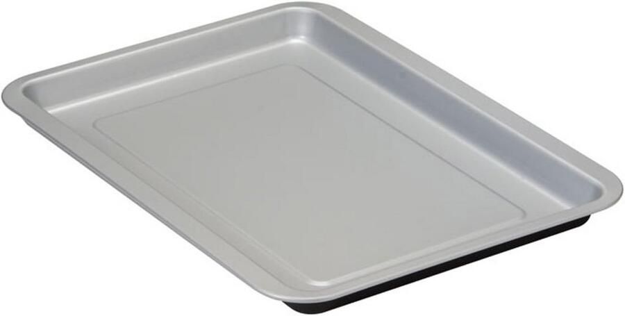 Bakplaat Ovenplaat Bakken in Oven Antiaanbaklaag 32 x 37 cm Zwart