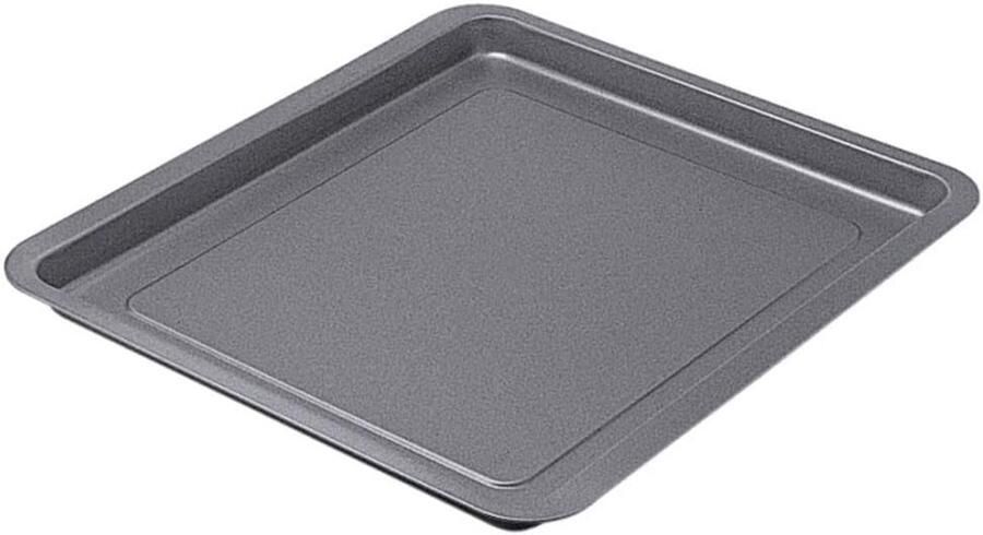 Bakplaat Ovenplaat Bakken in oven Antiaanbaklaag 39.5 x 35.5 cm Zwart