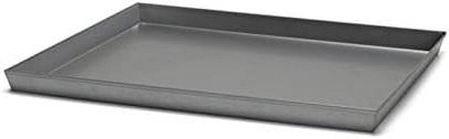 Bakplaat Ovenplaat Bakvorm Koken en Bakken Offset Hoeken 50 x 35 cm Grijs