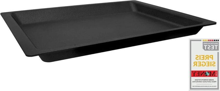 Bakplaat Ovenplaat Bakvorm Professioneel Bakken Lotan Anti-aanbaklaag 459 x 340 mm Grijs
