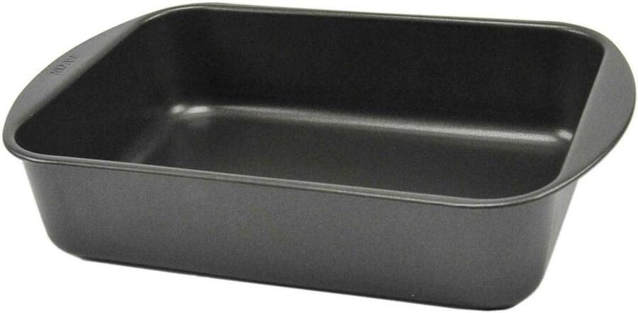 Bakplaat Ovenplaat Lekker Bakken Antiaanbaklaag 29 x 19 cm Antraciet