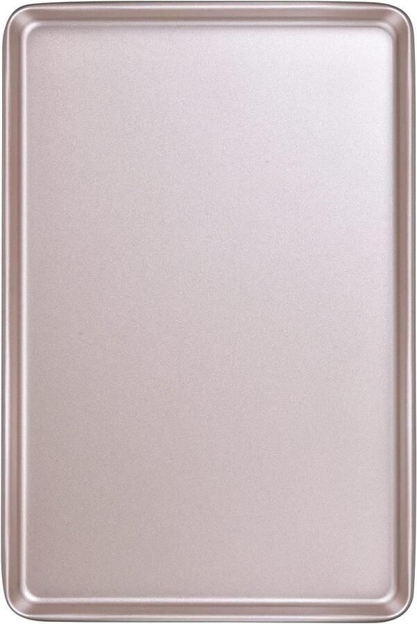 Bakplaat Pan Ovenplaat Koekjes Bakken en Roosteren Antiaanbak Koolstofstaal 13 x 9 Inch Champagne Goud