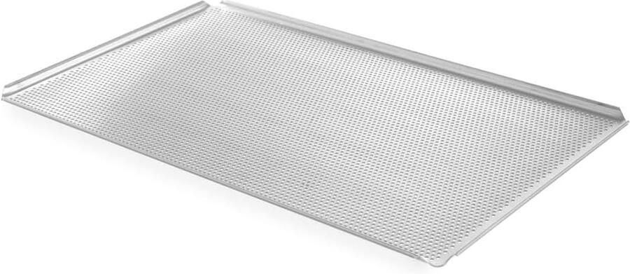 Bakplaat Perforated Ovenplaat Bakvorm Professioneel Bakken Goede Luchtcirculatie 53x32.5x1 cm Aluminium