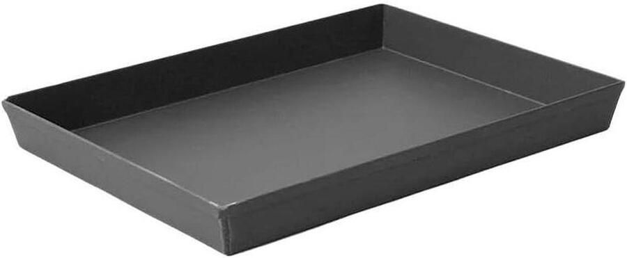 Bakplaat Pizza pan Pizza bakken Niet-klevende afwerking 30 x 45 cm Donkergrijs