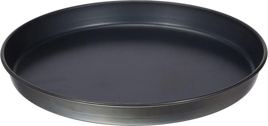 Bakplaat Pizzabodem Pizza Bakken Professioneel Gebruik 24cm Doorsnede Zwart