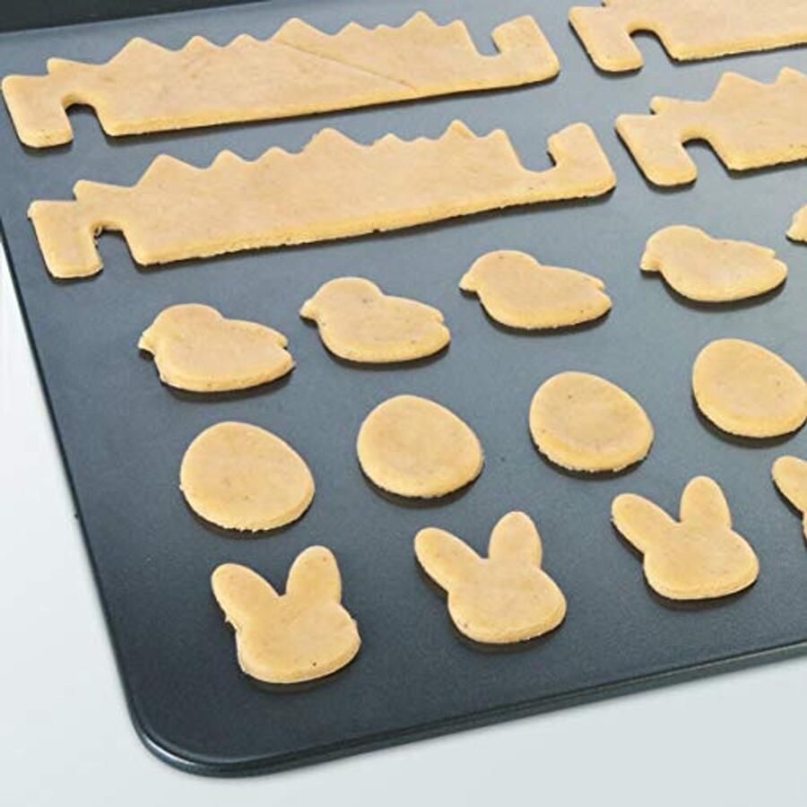 Bakplaat Plat 40 x 36 cm Zonder Rand voor Perfect Bakplezier