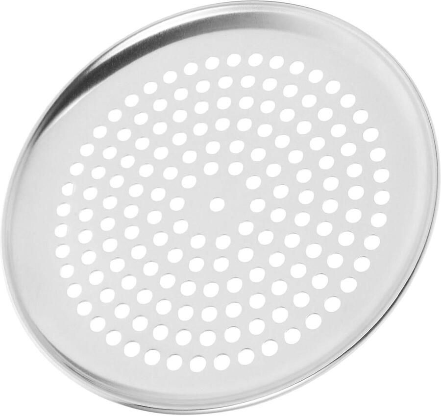 Bakplaat Rek Pizza Pan Pizza Bakken Roestvrij Staal 23 cm Zilver