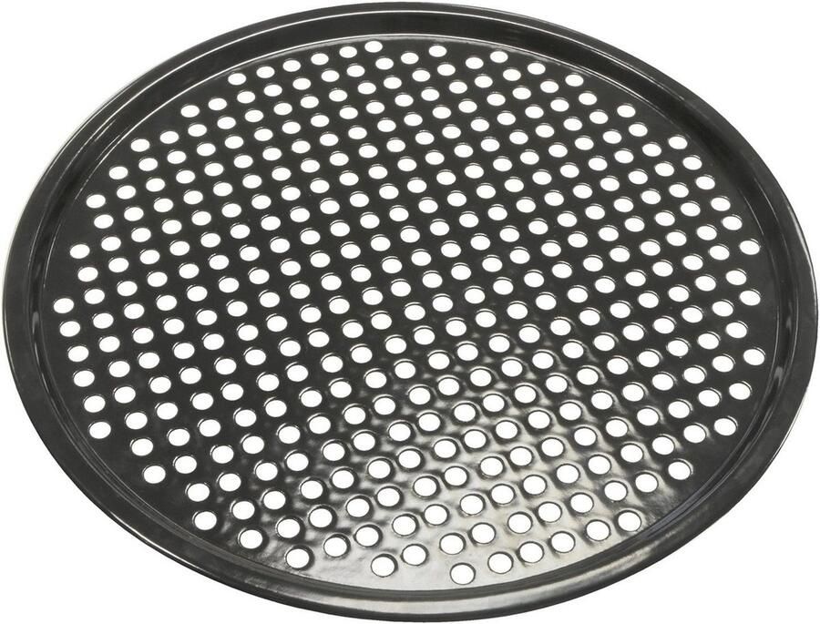 Bakplaat Roestvrij Staal 403mm voor Barbecue en Grillen Zwart