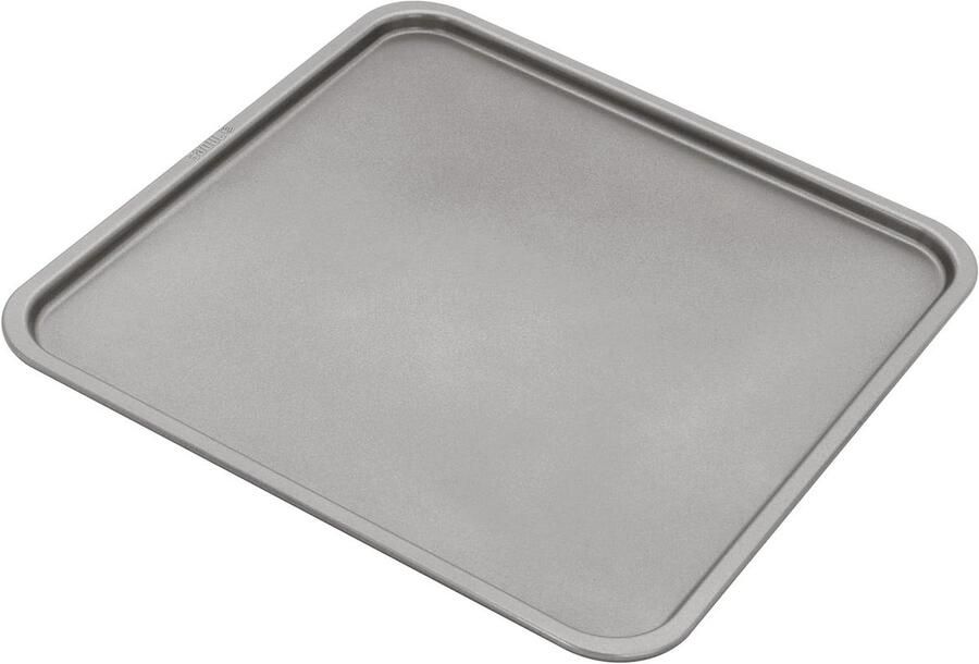 Bakplaat Roestvrij Staal Bakplaat Oven Bakplaat Keuken Bakken en Braden Dubbele Antiaanbaklaag 33 x 33 cm