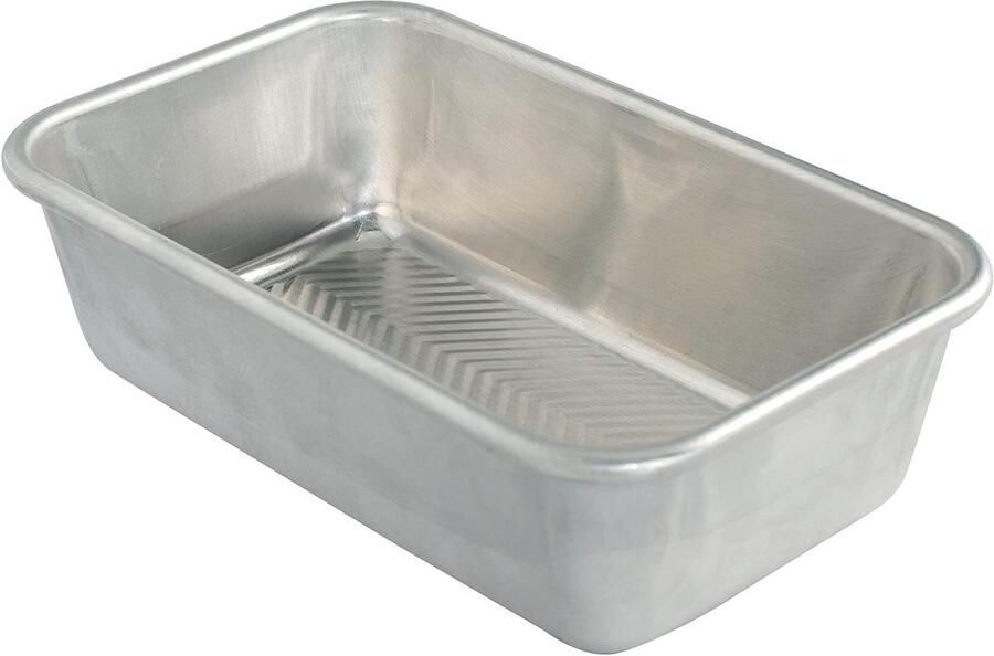 Bakplaat Rooster Broodvorm Bakplaat Brood Bakken Verbeterde Luchtcirculatie 24.6 x 15.2 cm Natuurlijk Aluminium