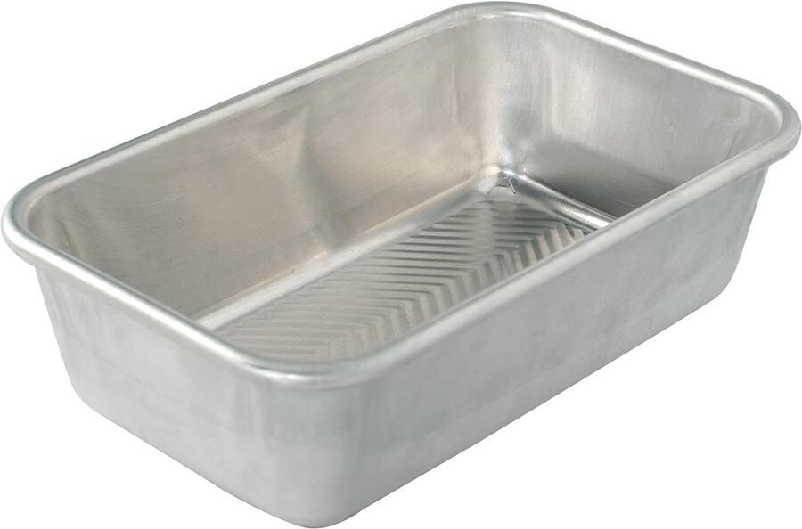 Bakplaat Rooster Broodvorm Brood Bakken Verbeterde Luchtcirculatie 24.64 x 15.24 cm Natuurlijk Aluminium
