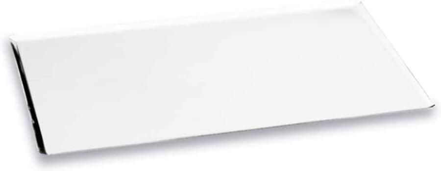 Bakplaat RVS Bakblik Oven Bakken in de oven Europees 60 x 40 cm Zilver