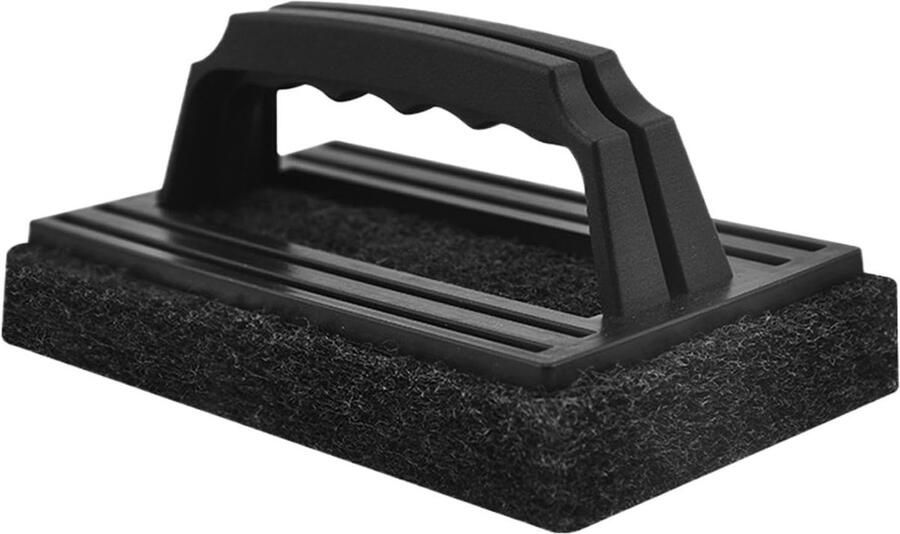 Bakplaat Schuurpads Keuken Schuurblokjes Grill Reinigen Ergonomisch Handvat 15 cm Lengte Grijs