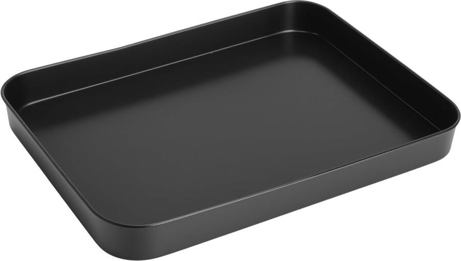 Bakplaat Set Kleine Bakvorm Oven Gebruik Antiaanbaklaag 245 x 185 cm Zwart Roze