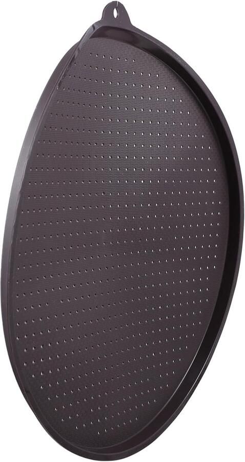 Bakplaat Siliconen Pizza Pan Bakken van Gebak Antiaanbaklaag 34.5 cm Grijs