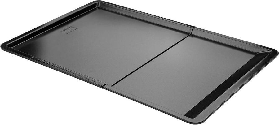Bakplaat Verstelbaar Koekjesplaat Oven Zoete Gebakjes Maken Uitstekende Warmtegeleiding 37-52 cm Zwart - Foto 1