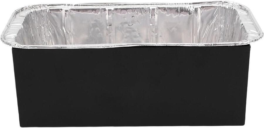 Bakplaat Vetopvanger Lekvrije Vetbeker BBQ Schoonhouden Roestvrij Staal 21 x 12 cm Zilverkleurig