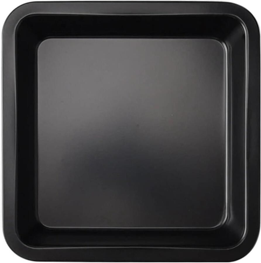 Bakplaat Vierkant Cake Pan Broodvorm Thuis Bakken Anti-aanbaklaag 8 Inch Zwart