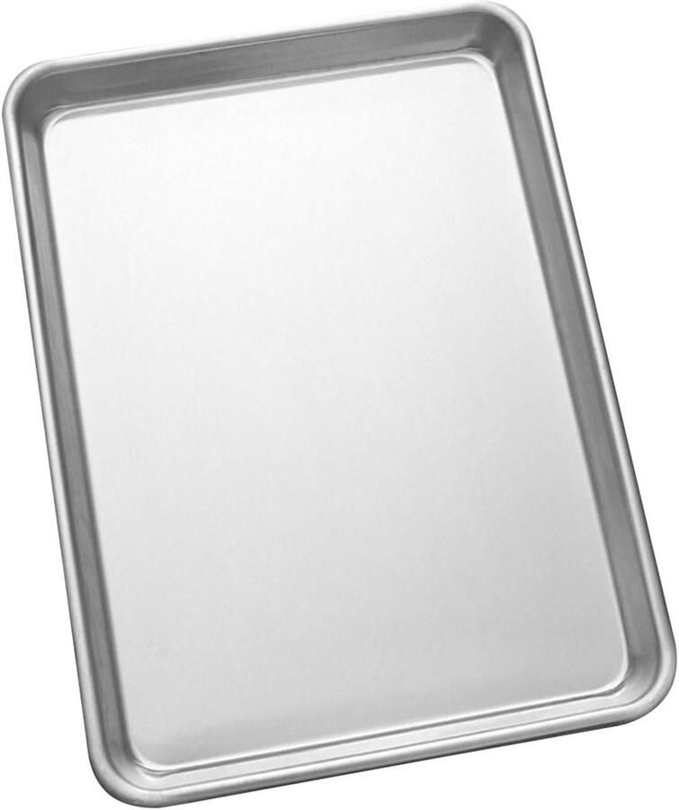 Bakplaat voor Oven Bakvorm Rechthoekig Koekjes en Cakes Bakken Anti-aanbak Afwerking 335 x 245 cm Metaal
