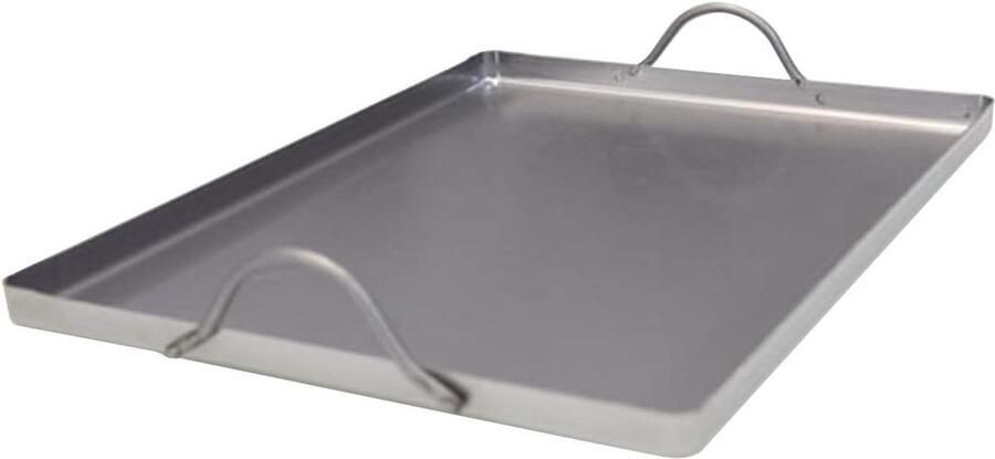 Bakplaat voor Oven en BBQ met Handvatten Plaatstaal