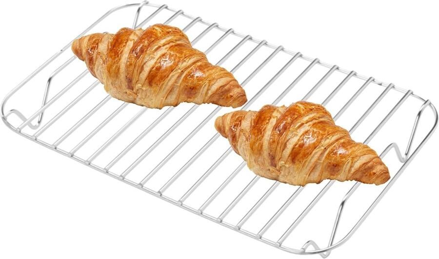 Bakplaat Warming Rack Kookondersteuningsrooster Ovenrooster Bakken en Grillen Roestvrij Staal