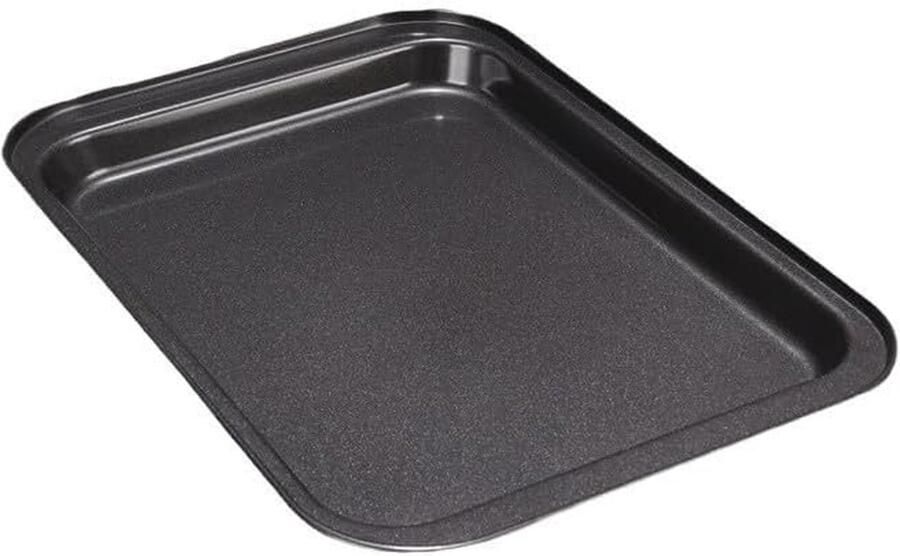 Bakplaten Set Ovenplaten Bakken en Koken Antiaanbaklaag 2 stuks 42cm Grijs