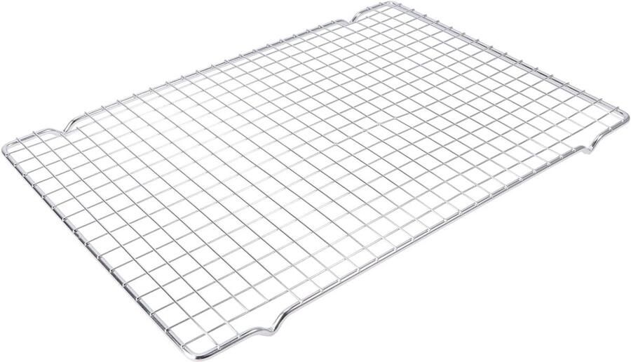 Bakrooster Koelrek Oven Taarten Bakken Roestvrij Staal 41.5 cm Zilver