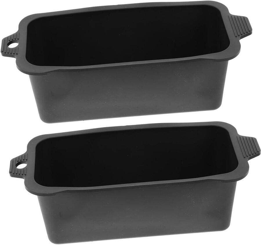 Bakvorm Bakplaat Vetvanger Grillen Schoonhouden Herbruikbaar 21 cm Zwart
