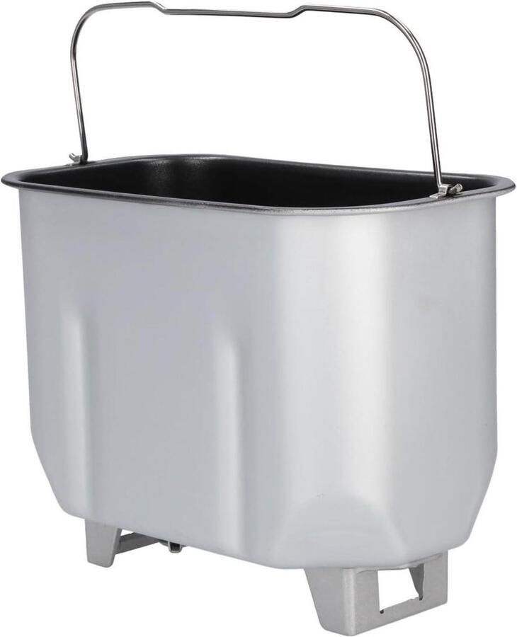 Bakvorm Broodmachine Broodtrommel Vervangend Zelf Brood Bakken Perfecte Pasvorm 24.5 x 18.8 x 13.7 cm Grijs