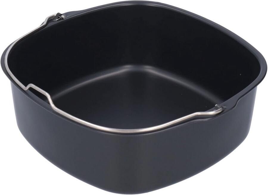 Bakvorm voor Heteluchtfriteuse Taartvorm en Ovenschaal met Antiaanbaklaag (22 cm)