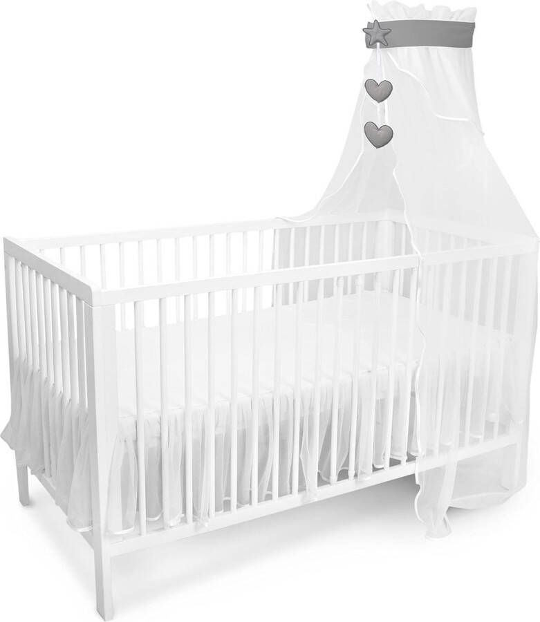 Baldakijn voor Babybed Chiffon Hemel voor Kinderkamer Decoratie