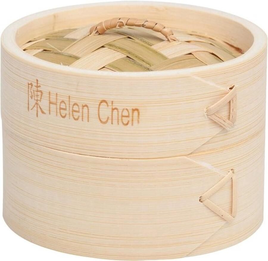 Bamboe Stoommand Dim Sum Mand Gezond Koken Natuurlijk Materiaal 10cm Doorsnee Natuurlijke Bamboe