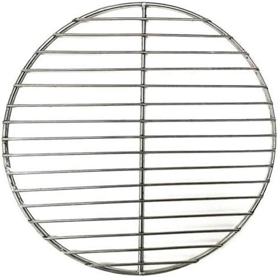 Barbecue Grillrooster BBQ Net Buiten Koken Gelijkmatige Warmteverdeling 44 cm Zilver