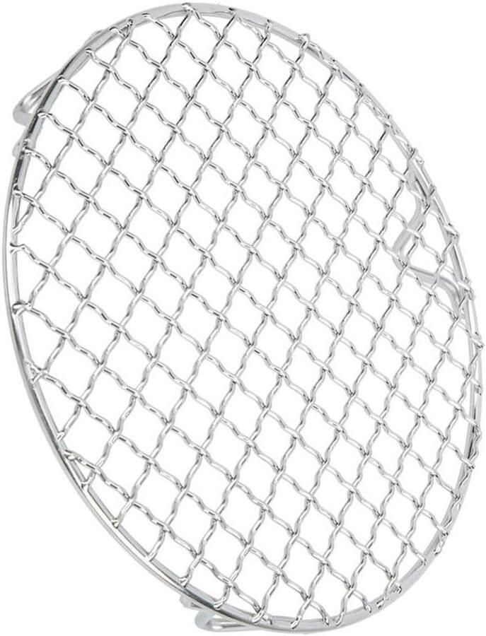 Barbecue Net Grill Rek Buiten Koken Roestvrij Staal 18 cm Zilver