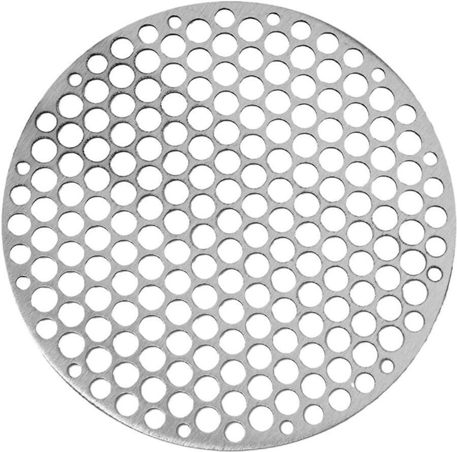 Barbecue Rooster Grill Net Buiten Koken Gelijkmatige Warmte 24CM Zilver