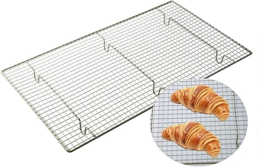 Barbecue rooster Grill rek Eten bereiden Gelijkmatige warmte Compact formaat Goud