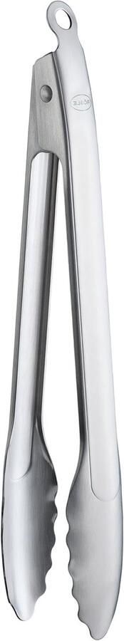 Barbecuetang Grilltang Keukentang Koken en Serveren Gepatenteerd éénhands sluitsysteem 30 cm Zilver