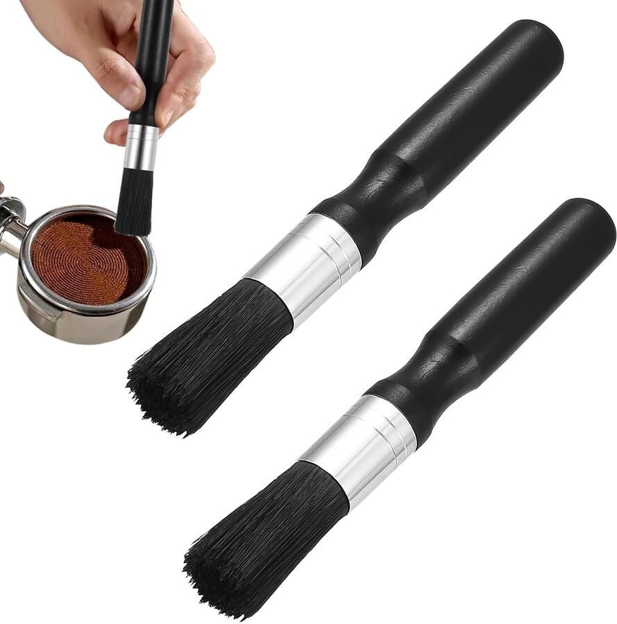 Barista Borstelset voor het Schoonmaken van Koffieapparaten Espresso en Filterhouder Accessoires Perfect voor Koffieliefhebbers