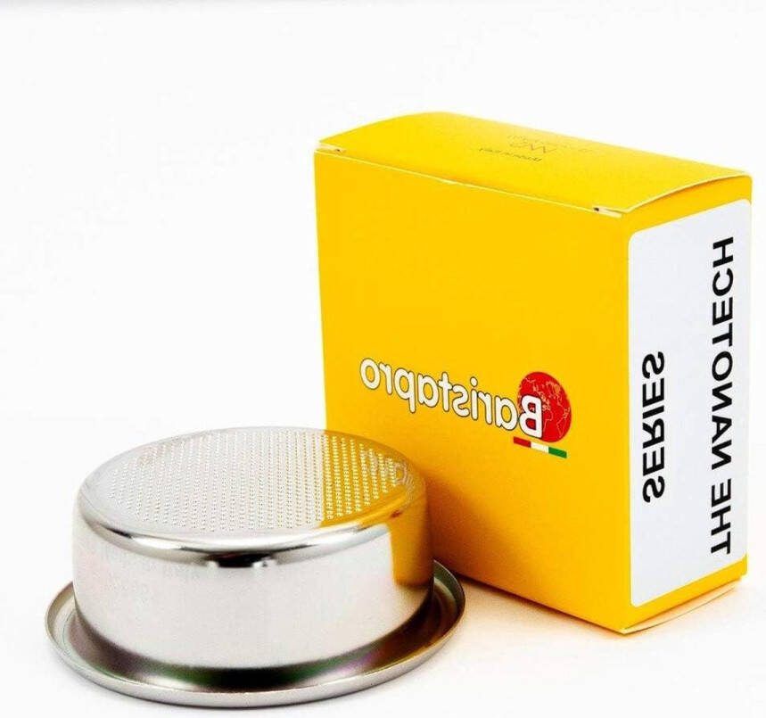 Baristapro Nanotech Precision Ridgeless Dubbele Portafilter Mand 20 Gram Voor Espresso Machine Coffee Portafilter - Foto 1