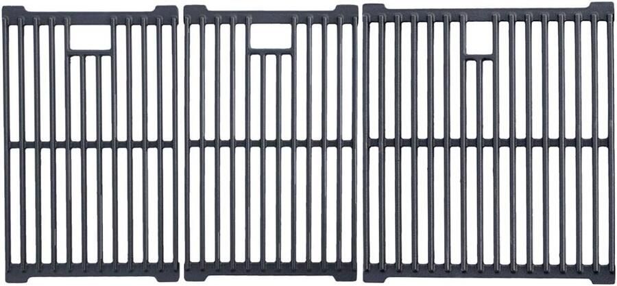 Basic 6 + 1 gietijzeren grillroosterset roest-accessoires
