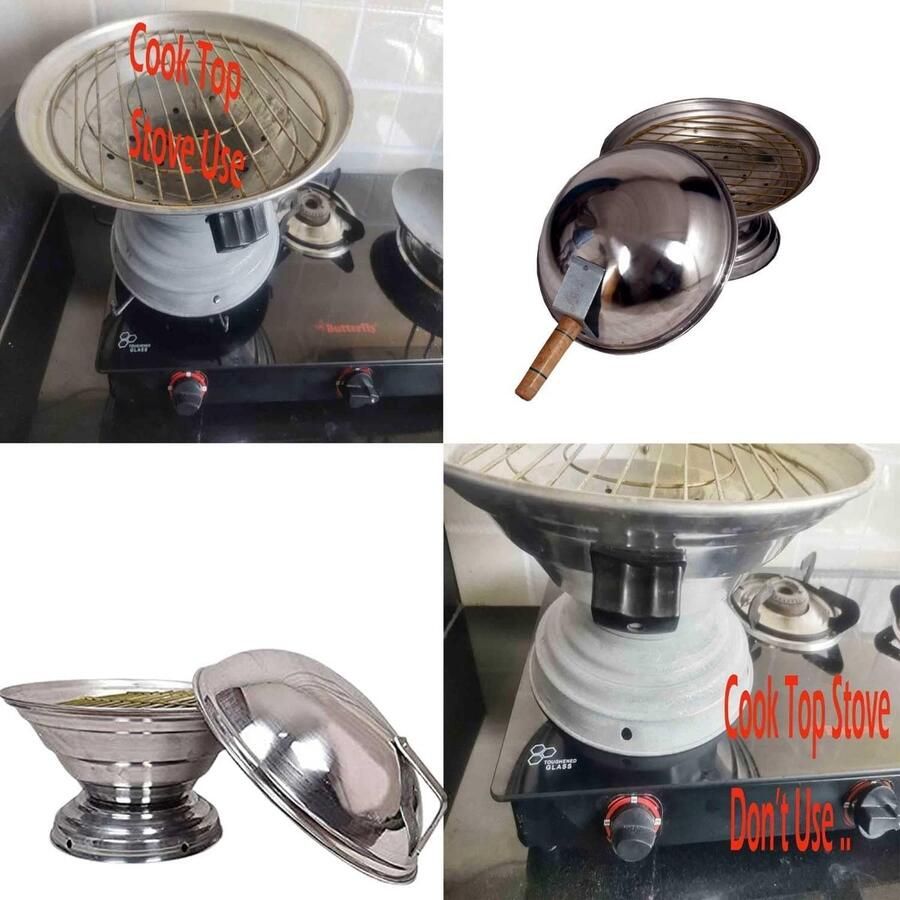 Bati Maker Oven Tandoor Grill Pizza Bakken Verstelbaar Rek 300 Milligram Aluminium - Foto 1