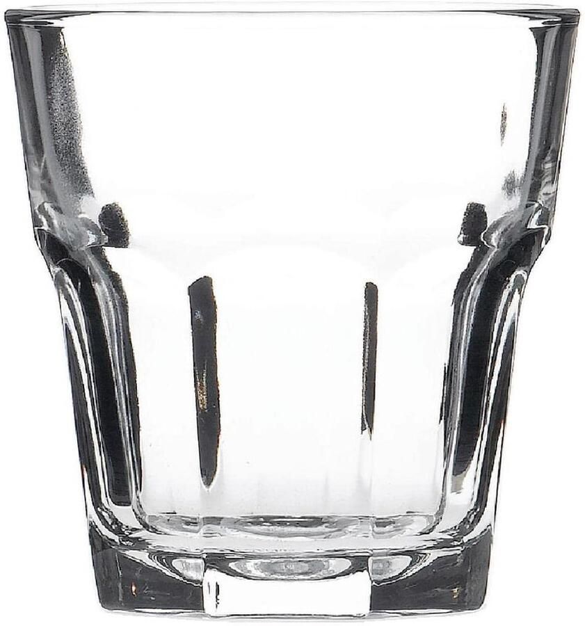 Etagère 3-voudig Dienplateau Serveerschaal Hapjes Presenteren Gedurfde C-vormige curves 26 cm Transparant